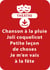 Chanson à la pluie ; Joli coquelicot ; Petite leçon de choses ; Je m'en vais à la fête (dès 3 ans) - Un lot de 4 sketches de théâtre à télécharger