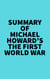 Summary of Michael Howard's The First World War