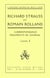 Correspondance entre Richard Strauss et Romain Rolland - Correspondance, fragments du journal, cahier n°3