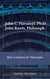 Mein Schulbuch der Philosophie RAWLS HARSANYI - JOHN C. HARSANYI, PH.D. IN PHILOSOPHY JOHN RAWLS, PHILOSOPH