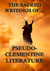 The Sacred Writings of Pseudo-Clementine Literature