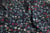 Coupon de tissu - 45 X 55 cm - motifs japonais libellules - fond marine