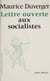 Lettre ouverte aux socialistes