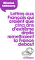 Lettres aux Français qui croient que 5 ans d'extrême droite remettraient la France debout