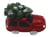 Voiture et sapin en résine 4,5 cm - Créalia