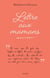 Lettre aux mamans