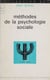 Méthodes de la psychologie sociale
