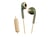 Ecouteur intra-auriculaire HA-F19M avec microphone - Vert kaki/Crème