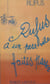 Rufus a un petit vélo, faites passer