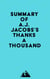 Summary of A.J. Jacobs's Thanks A Thousand
