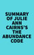 Summary of Julie Ann Cairns's The Abundance Code