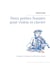 Deux petites Sonates pour violon et clavier - Compilées et arrangées par Micheline Cumant