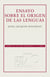 Ensayo sobre el origen de las lenguas
