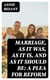 Marriage, As It Was, As It Is, and As It Should Be: A Plea for Reform