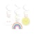 6 Virvatelles - Rainbow & Cloud - 60 cm