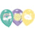 6 Ballons Latex - Rainbow & cloud - 28cm
