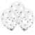 6 ballons en latex - Motifs araignées