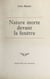 Nature morte devant la fenêtre