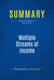 Summary: Multiple Streams of Income - Review and Analysis of Allen's Book