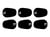BG - 6 pastilles protège bec noir 0.8mm