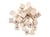 Sachet de perles carrées en bois naturel - Créalia
