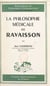 La philosophie médicale de Ravaisson - Ravaisson et les médecins animistes et vitalistes