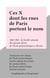 Ces X dont les rues de Paris portent le nom - 1865-1965 : la Société amicale des anciens élèves de l'École polytechnique a 100 ans