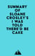 Summary of Sloane Crosley's I Was Told There'd Be Cake