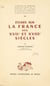 Études sur la France des XVIIe et XVIIIe siècles