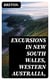 Excursions in New South Wales, Western Australia,