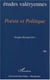 POÉSIE ET POLITIQUE - ÉTUDES VALÉRYENNES N° 90