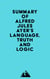 Summary of Alfred Jules Ayer's Language, Truth and Logic