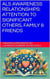 ALS Awareness Relationships: Attention to Significant Others, Family & Friends