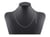 Collier court maille serpentine Créalia - Argenté