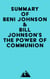 Summary of Beni Johnson & Bill Johnson's The Power of Communion