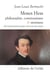 Moses Hess. Philosophie, communisme et sionisme - De la fraternité sociale à la terre du retour