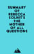 Summary of Rebecca Solnit's The Mother of All Questions
