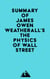 Summary of James Owen Weatherall's The Physics of Wall Street