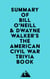 Summary of Bill O'Neill & Dwayne Walker's The American Civil War Trivia Book