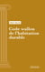 Code wallon de l'habitation durable - Code intégral