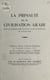 La primauté de la civilisation arabe dans le domaine des sciences et de la médecine au Moyen Âge - Conférence donnée à l'Institut musulman le vendredi 18 juin 1954