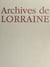 Archives de Lorraine
