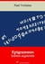 Epigrammes – suivi d'annexes - Nouvelle édition 2019