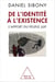 De l’identité à l’existence - L’apport du peuple juif