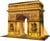 Puzzle 3D 242 pièces - Arc de Triomphe illuminé - Ravensburger