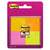Notes Super Sticky Post-it® couleurs néon 47,6 x 47,6mm - 4 blocs
