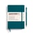 Carnet Leuchtturm - Pacific green - A5 14,5 x 21 cm - Classic - 251 pages unies