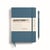 Carnet Leuchtturm1917 - Stone Blue - A5 14,5 x 21 cm - 251 pages numérotées pointillées