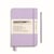 Carnet Leuchtturm1917 - Lilas - A5 14,5 x 21 cm - 123 pages numérotées lignées