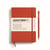 Carnet Leuchtturm1917 - Fox Red - A5 14,5 x 21 cm - 251 pages numérotées lignées